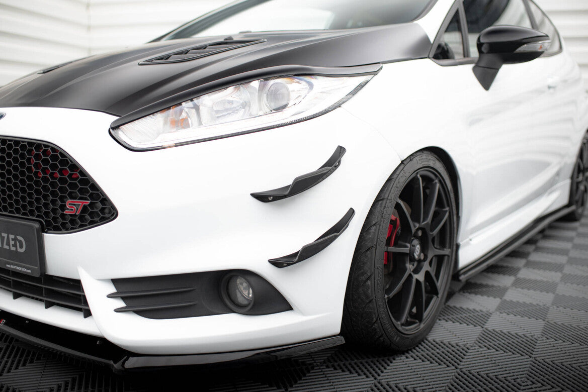 Stoßstangen Flaps Wings vorne Canards passend für Ford Fiesta 7 ST FL