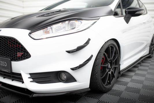 Stoßstangen Flaps Wings vorne Canards passend für Ford Fiesta 7 ST FL