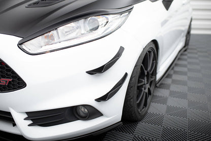 Stoßstangen Flaps Wings vorne Canards passend für Ford Fiesta 7 ST FL