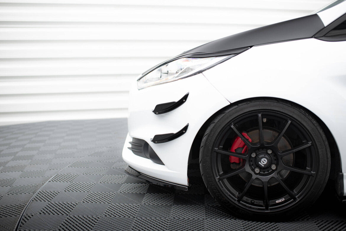 Stoßstangen Flaps Wings vorne Canards passend für Ford Fiesta 7 ST FL