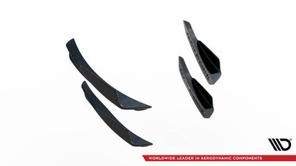 Stoßstangen Flaps Wings vorne Canards passend für Ford Fiesta 7 ST FL