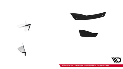Stoßstangen Flaps Wings vorne Canards passend für Mercedes-AMG CLE 53 Aero C236
