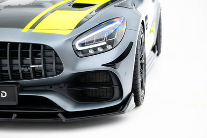 Stoßstangen Flaps Wings vorne Canards passend für Mercedes-AMG GT C C190 FL