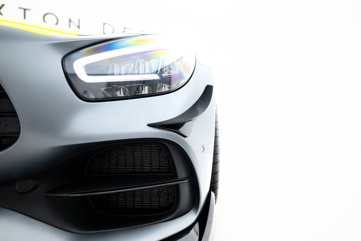 Stoßstangen Flaps Wings vorne Canards passend für Mercedes-AMG GT C C190 FL