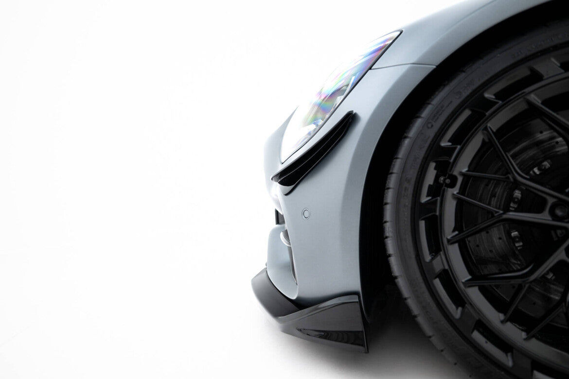 Stoßstangen Flaps Wings vorne Canards passend für Mercedes-AMG GT C C190 FL