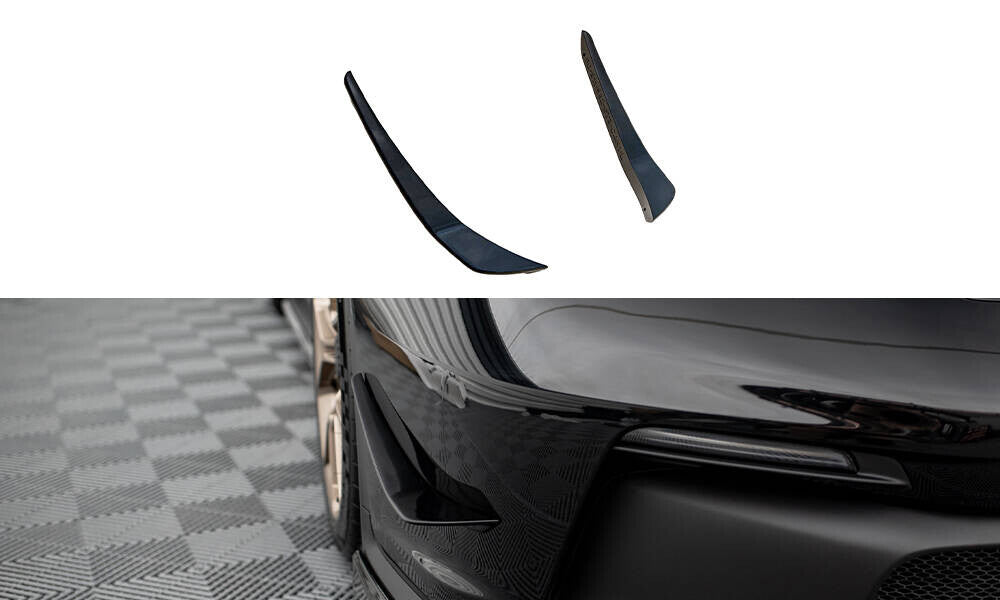 Stoßstangen Flaps Wings vorne Canards passend für Porsche 911 992 GT3