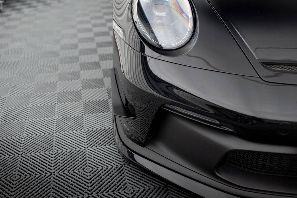 Stoßstangen Flaps Wings vorne Canards passend für Porsche 911 992 GT3