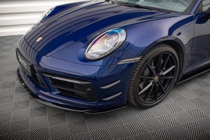 Stoßstangen Flaps Wings vorne Canards passend für Porsche 911 Carrera Aero 992