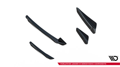 Stoßstangen Flaps Wings vorne Canards passend für Skoda Octavia RS Mk4