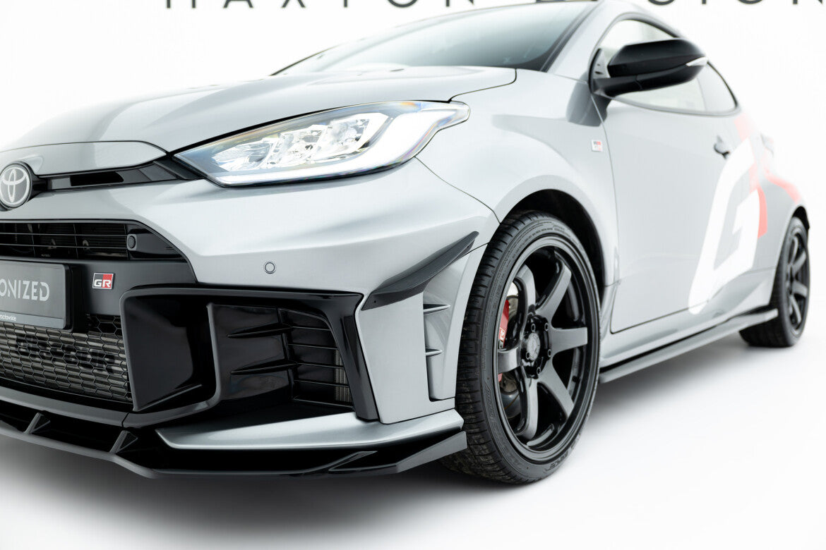 Stoßstangen Flaps Wings vorne Canards passend für Toyota GR Yaris Mk4 Facelift
