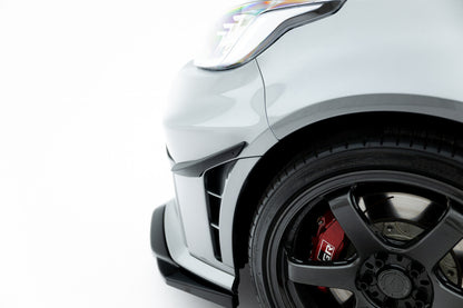 Stoßstangen Flaps Wings vorne Canards passend für Toyota GR Yaris Mk4 Facelift