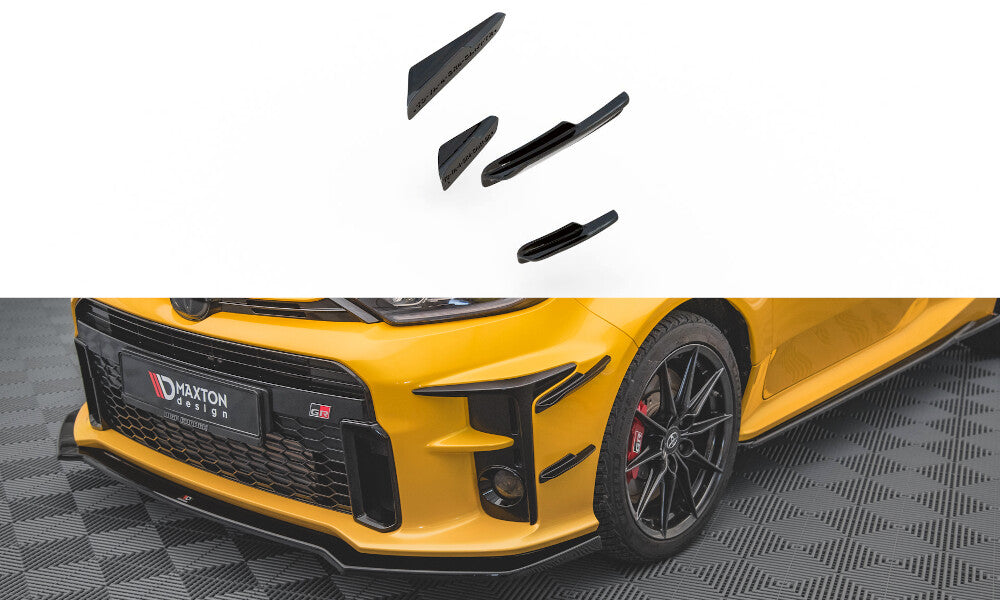Stoßstangen Flaps Wings vorne Canards passend für Toyota GR Yaris Mk4