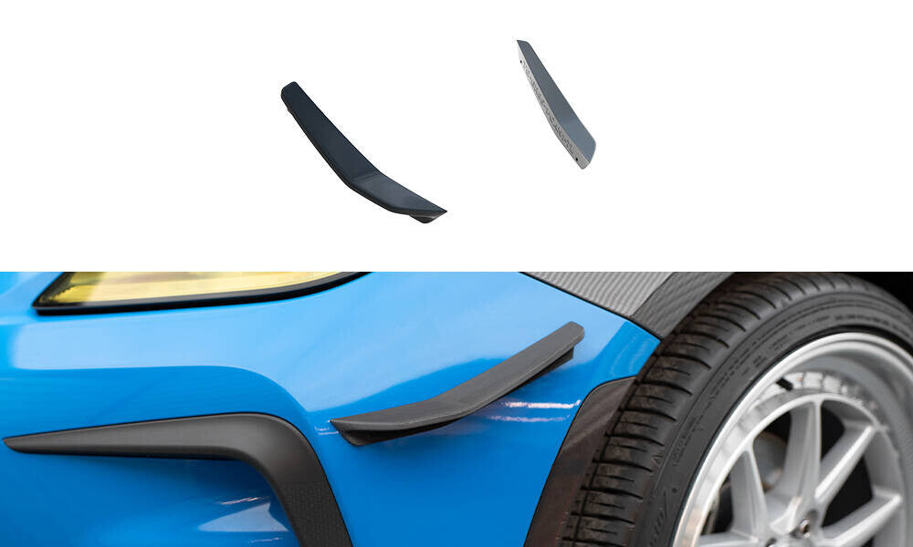 Stoßstangen Flaps Wings vorne Canards passend für Toyota GR86 Mk1