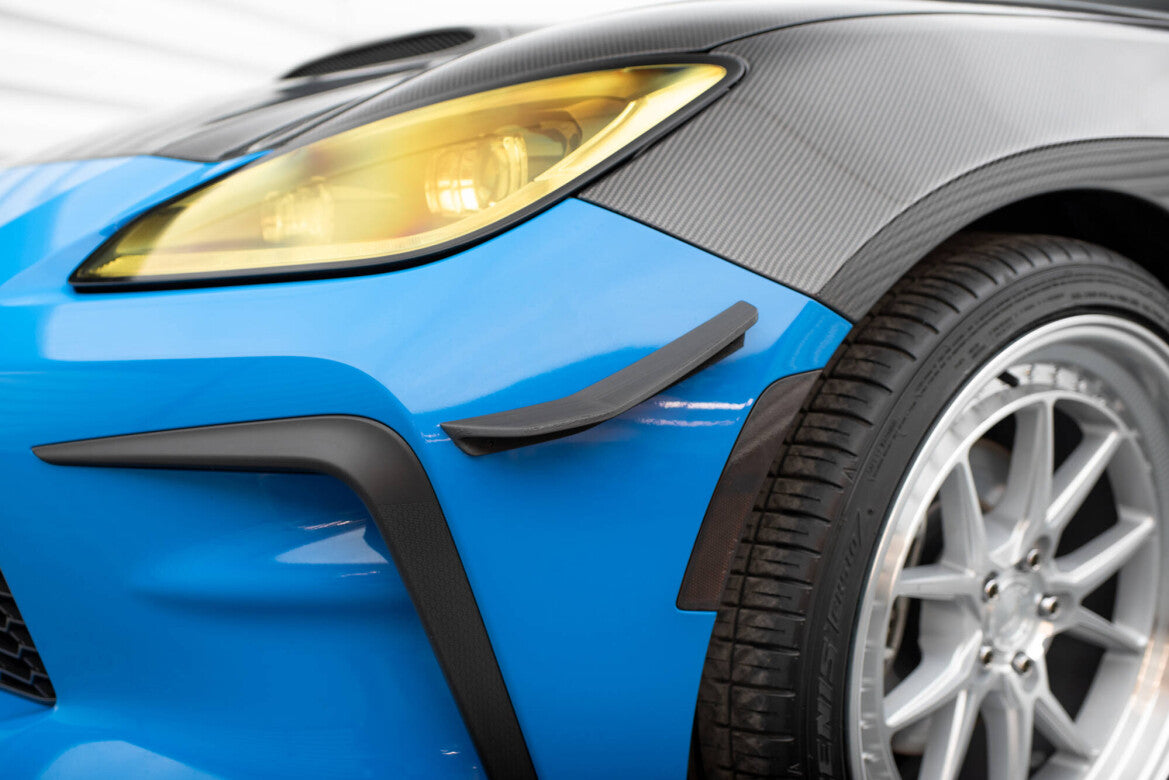 Stoßstangen Flaps Wings vorne Canards passend für Toyota GR86 Mk1