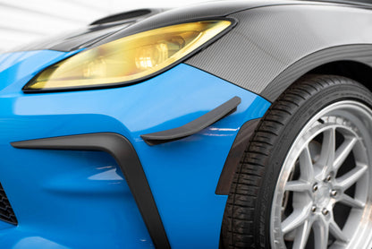 Stoßstangen Flaps Wings vorne Canards passend für Toyota GR86 Mk1
