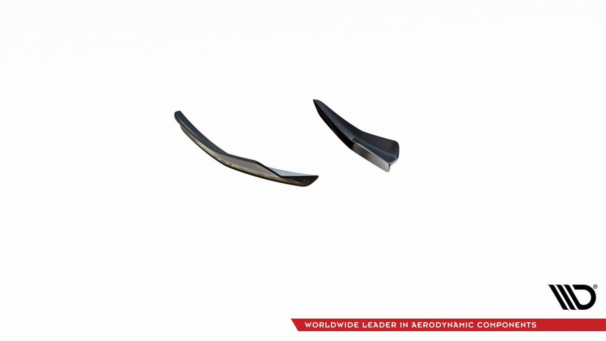 Stoßstangen Flaps Wings vorne Canards passend für VW Golf GTI Mk8
