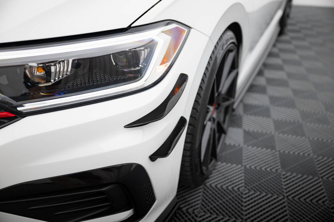Stoßstangen Flaps Wings vorne Canards passend für VW Jetta GLI Mk7