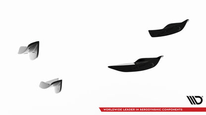 Stoßstangen Flaps Wings vorne Canards passend für VW Jetta GLI Mk7