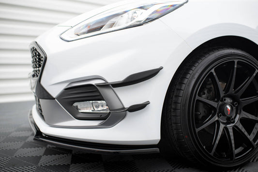 Stoßstangen Flaps Wings vorne Canards V.2 passend für Ford Fiesta Mk8 ST / ST-Line