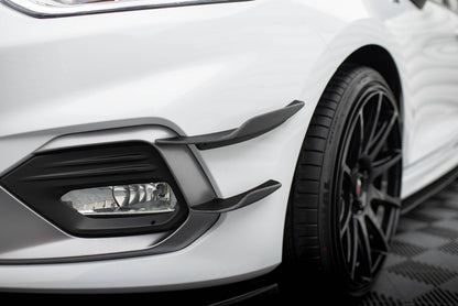 Stoßstangen Flaps Wings vorne Canards V.2 passend für Ford Fiesta Mk8 ST / ST-Line