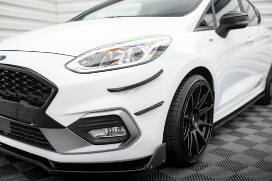 Stoßstangen Flaps Wings vorne Canards V.3 passend für Ford Fiesta Mk8 ST / ST-Line