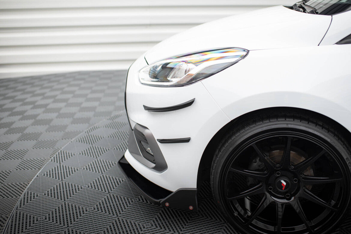 Stoßstangen Flaps Wings vorne Canards V.3 passend für Ford Fiesta Mk8 ST / ST-Line