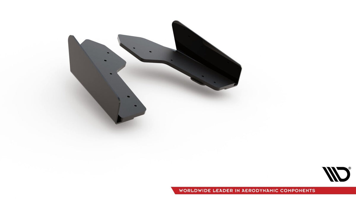 Street Pro Diffusor Flaps passend für Audi RS3 8V Sportback schwarz matt + Hochglanz Flaps