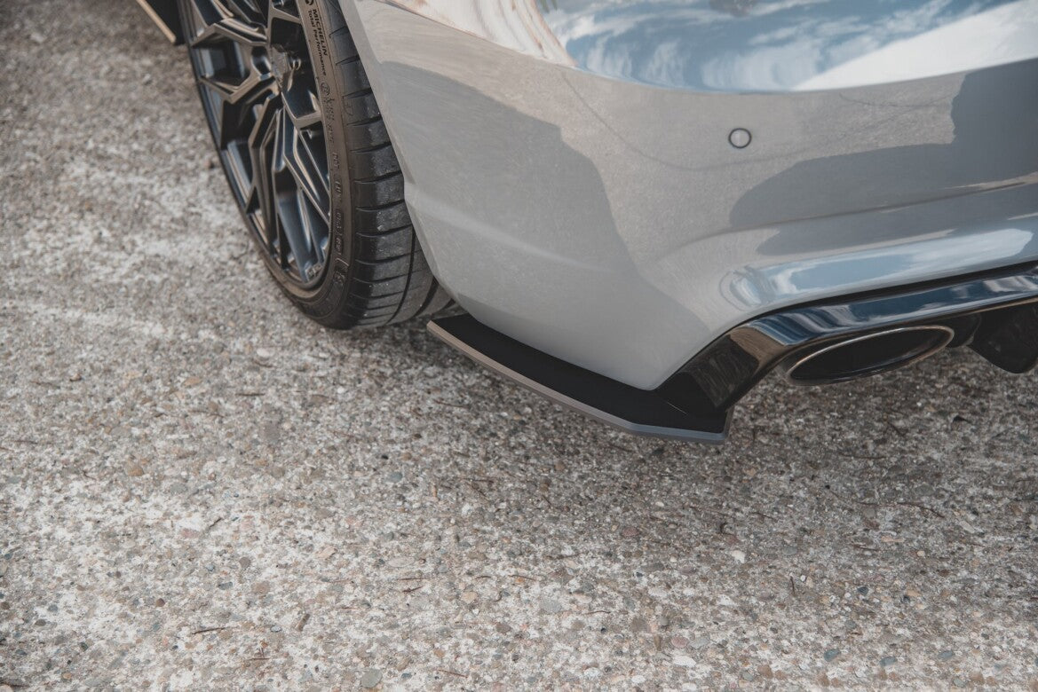 Street Pro Diffusor Flaps passend für Audi RS3 8V Sportback schwarz matt