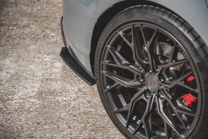 Street Pro Diffusor Flaps passend für Audi RS3 8V Sportback schwarz matt