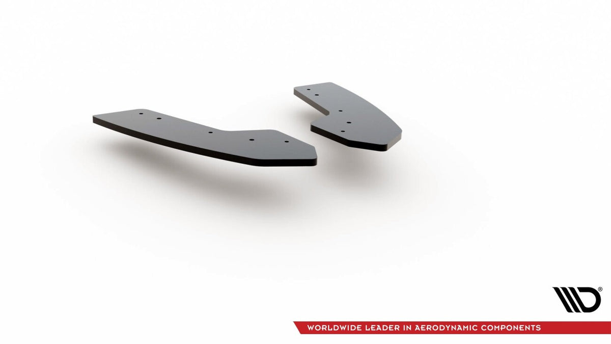 Street Pro Diffusor Flaps passend für Audi RS3 8V Sportback schwarz matt
