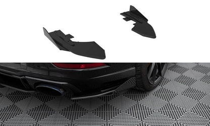 Street Pro Diffusor Flaps passend für Audi RS3 Limousine 8V FL schwarz matt + Hochglanz Flaps