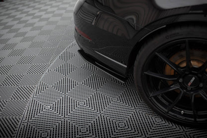 Street Pro Diffusor Flaps passend für Audi RS3 Limousine 8V FL schwarz matt