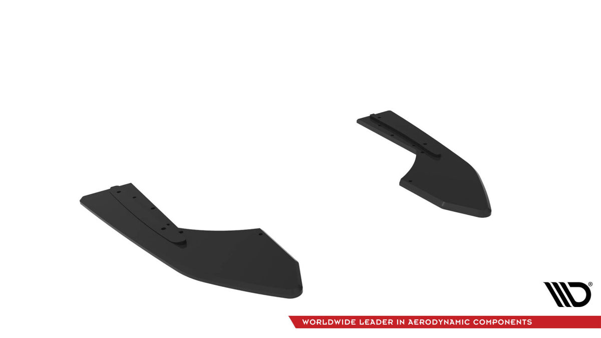 Street Pro Diffusor Flaps passend für Audi RS3 Limousine 8V FL schwarz matt