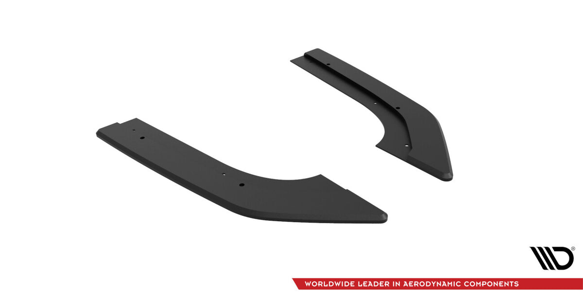 Street Pro Diffusor Flaps passend für Audi RS3 Limousine 8Y schwarz matt