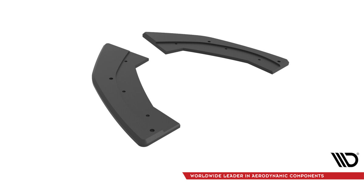 Street Pro Diffusor Flaps passend für Audi RS3 Sportback 8Y schwarz matt