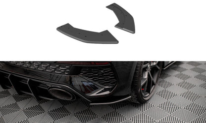 Street Pro Diffusor Flaps passend für Audi RS3 Sportback 8Y schwarz matt
