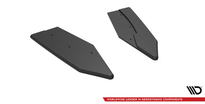 Street Pro Diffusor Flaps passend für Audi RS4 B8 schwarz matt
