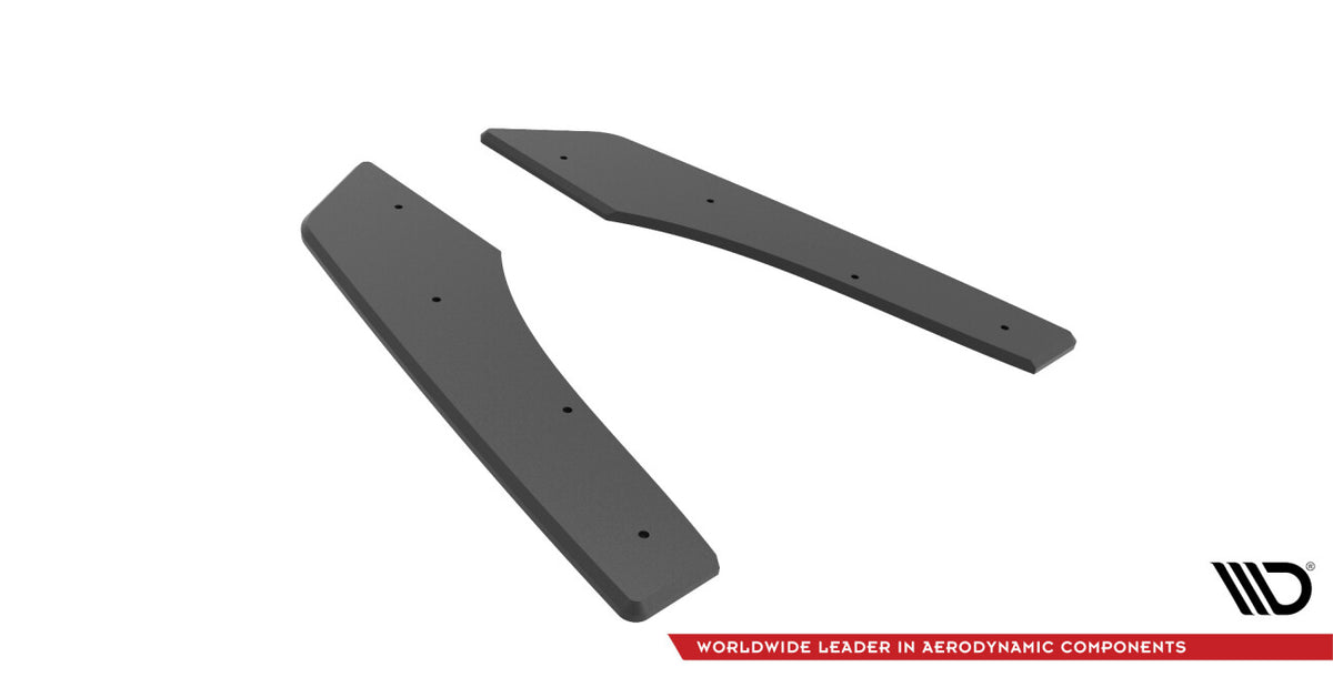 Street Pro Diffusor Flaps passend für Audi RS5 F5 FL schwarz matt