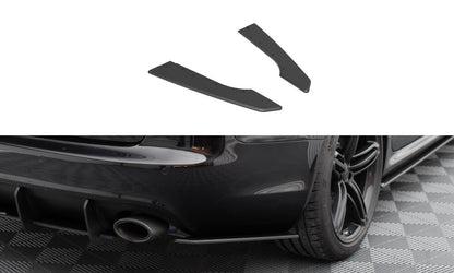 Street Pro Diffusor Flaps passend für Audi RS6 Avant C6 schwarz matt