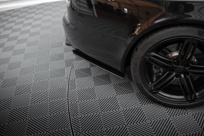 Street Pro Diffusor Flaps passend für Audi RS6 Avant C6 schwarz matt