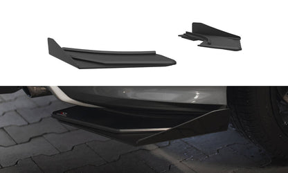 Street Pro Diffusor Flaps passend für Audi S3 Limousine 8V schwarz matt + Hochglanz Flaps