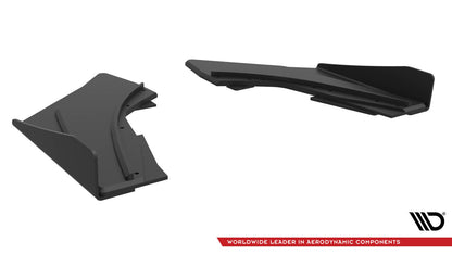 Street Pro Diffusor Flaps passend für Audi S3 Limousine 8V schwarz matt + Hochglanz Flaps