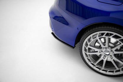 Street Pro Diffusor Flaps passend für Audi S3 Limousine 8Y FL schwarz matt