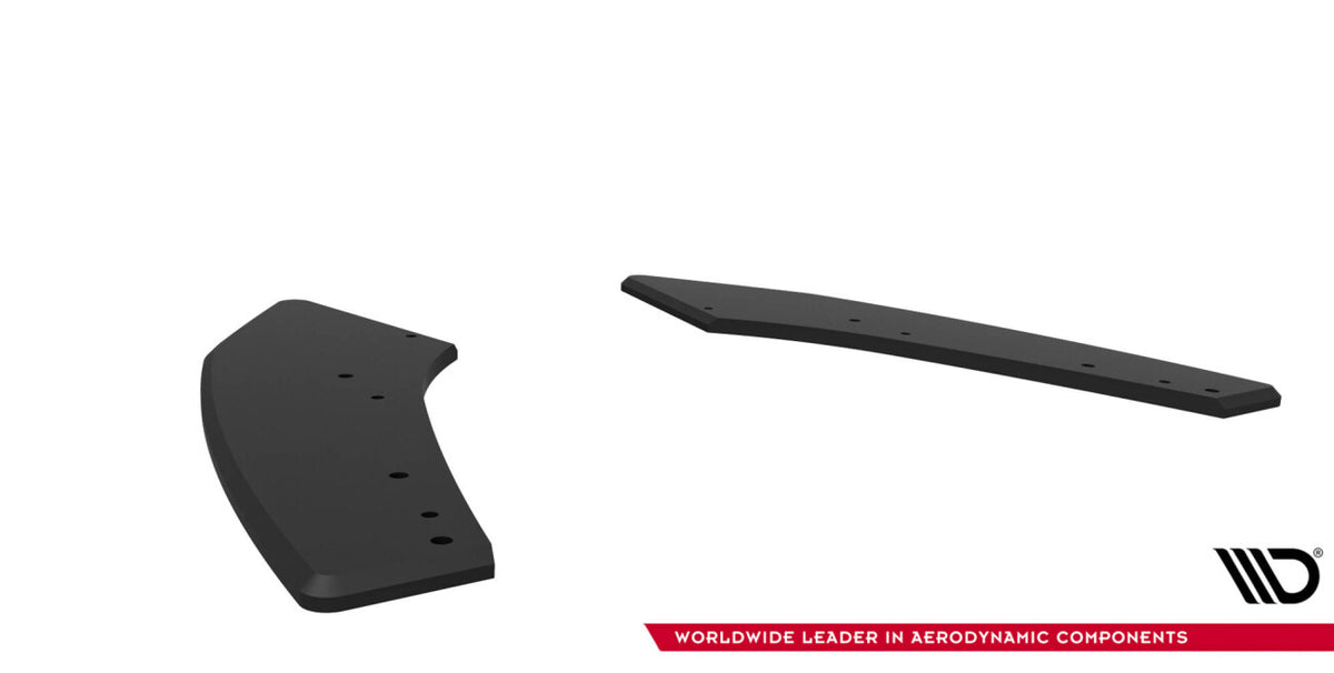 Street Pro Diffusor Flaps passend für Audi S3 Limousine 8Y FL schwarz matt
