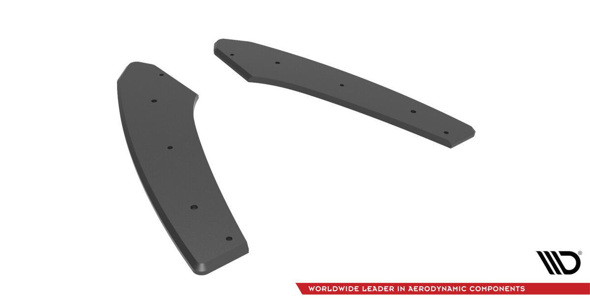 Street Pro Diffusor Flaps passend für Audi S3 Limousine 8Y schwarz matt
