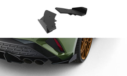 Street Pro Diffusor Flaps passend für Audi S3 Sportback 8Y FL schwarz matt + Hochglanz Flaps