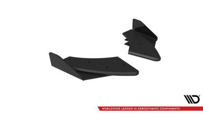 Street Pro Diffusor Flaps passend für Audi S3 Sportback 8Y FL schwarz matt + Hochglanz Flaps