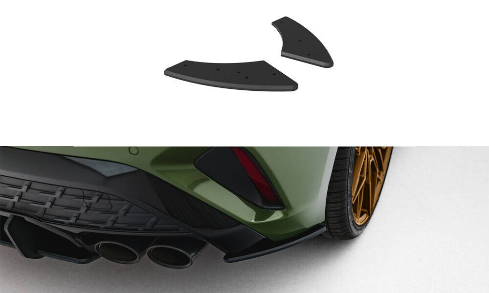 Street Pro Diffusor Flaps passend für Audi S3 Sportback 8Y FL schwarz matt