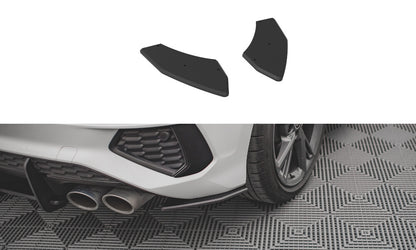 Street Pro Diffusor Flaps passend für Audi S3 Sportback 8Y schwarz matt