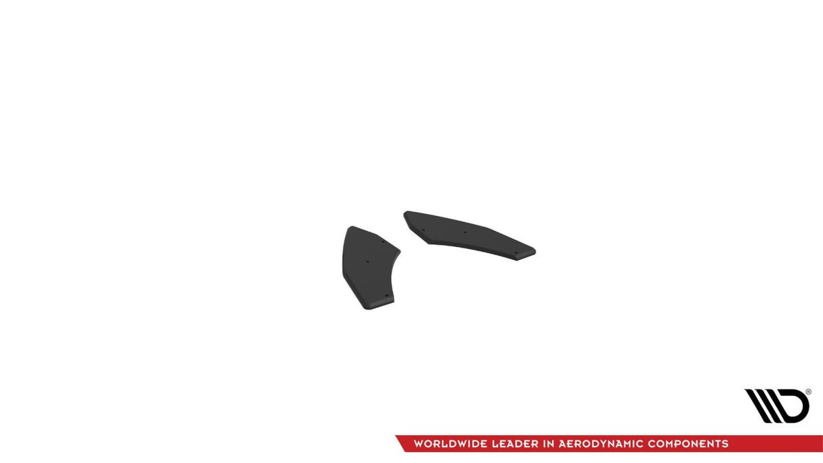 Street Pro Diffusor Flaps passend für Audi S3 Sportback 8Y schwarz matt